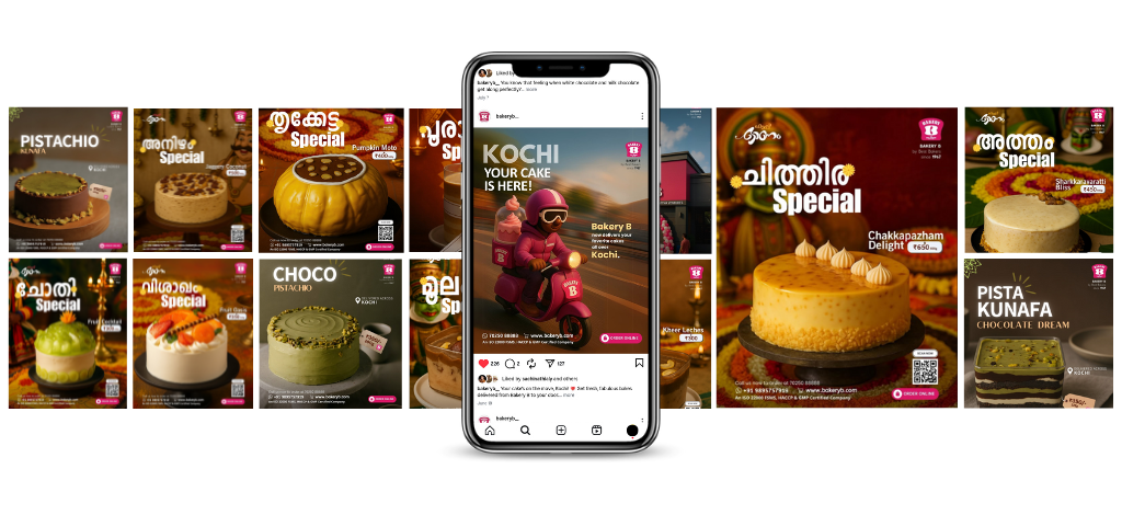 Bakery B - Social Media Marketing